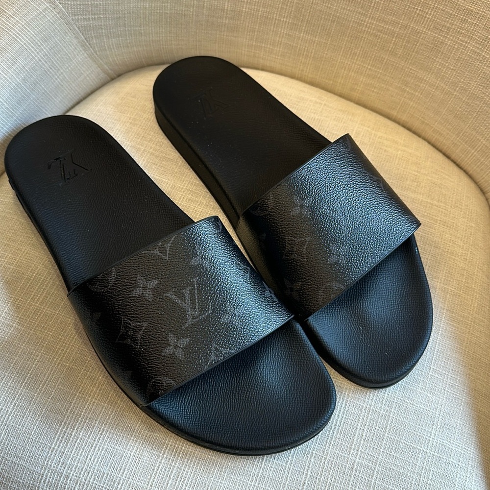 Louis Vuitton men’s slides size 10 US 11 EU